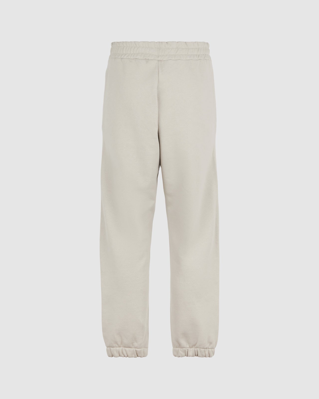 PANTALONE GRIGIO CON CUORE FIAMMEGGIANTE RICAMATO