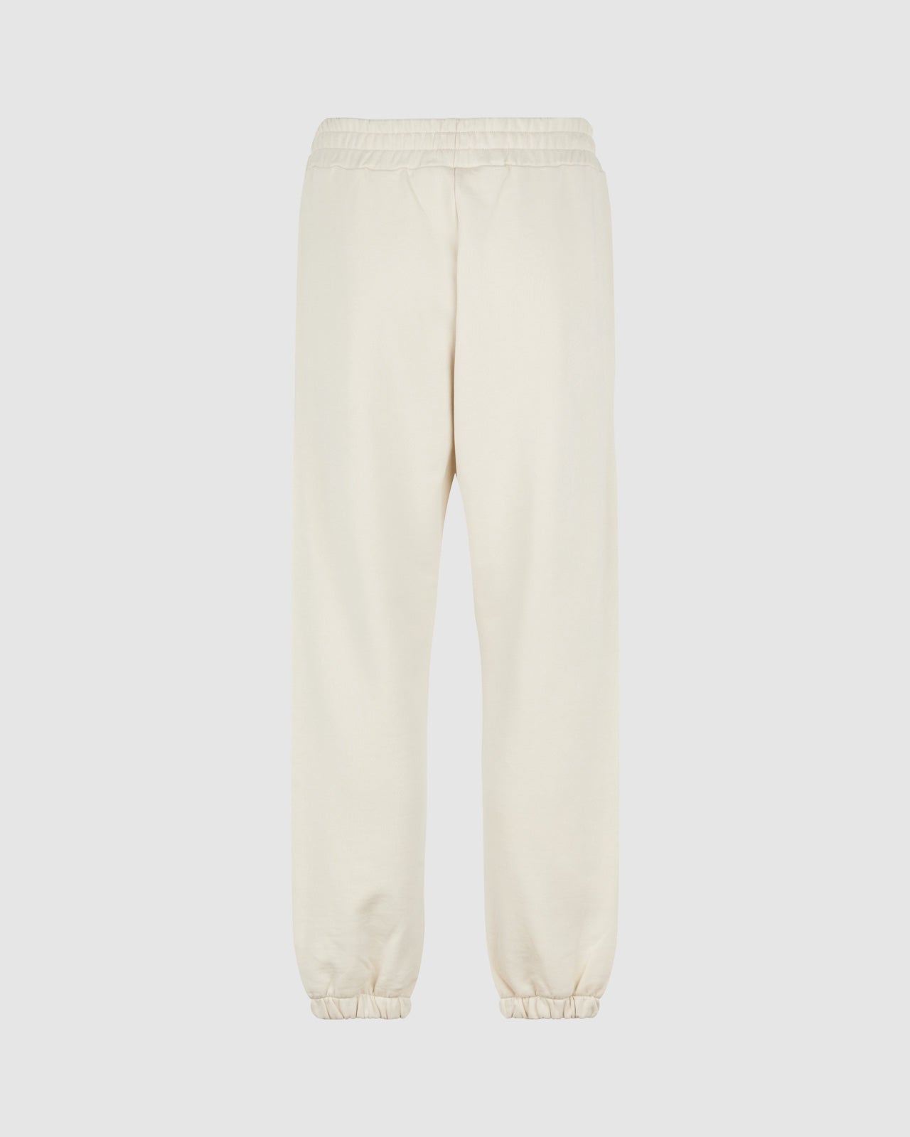 PANTALONE BEIGE CON CUORE FIAMMEGGIANTE RICAMATO
