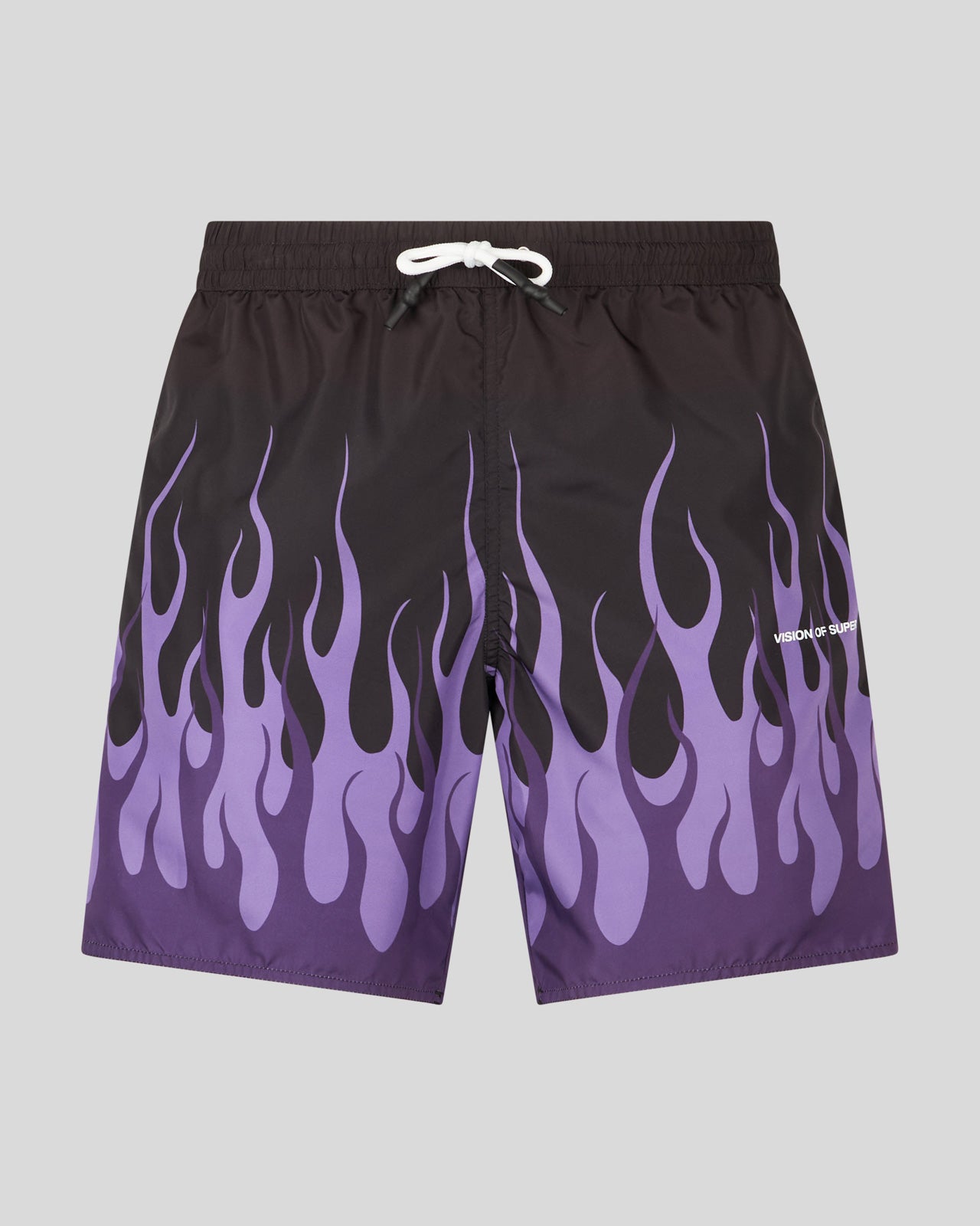 DOUBLE PURPLE FLAMES SWIMWEAR