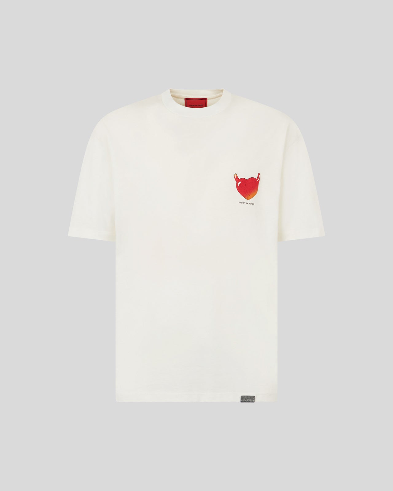 T-SHIRT BIANCA CON GRAFICA PUFFY LOVE