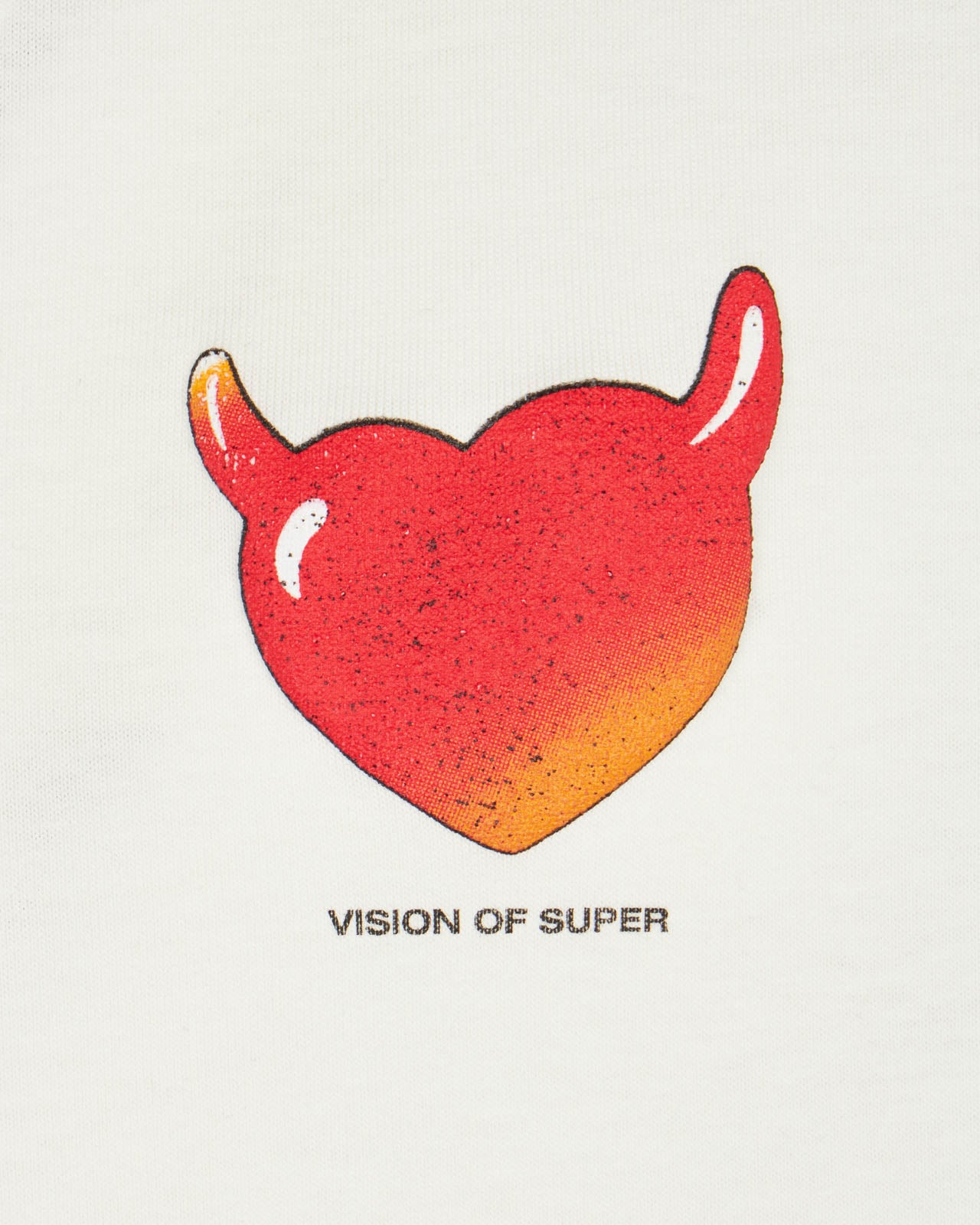 T-SHIRT BIANCA CON GRAFICA PUFFY LOVE