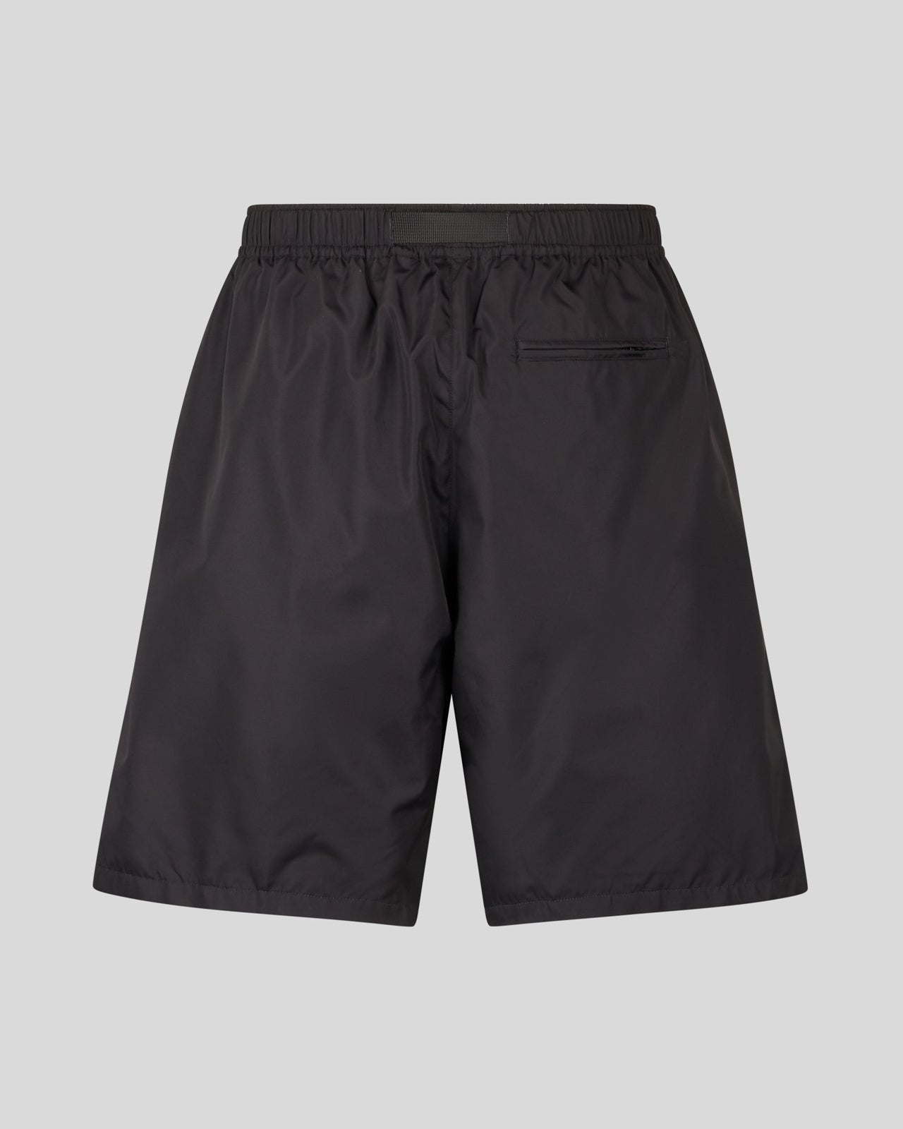 PANTALONCINO CARGO NERO CON FIAMME TRIBALI