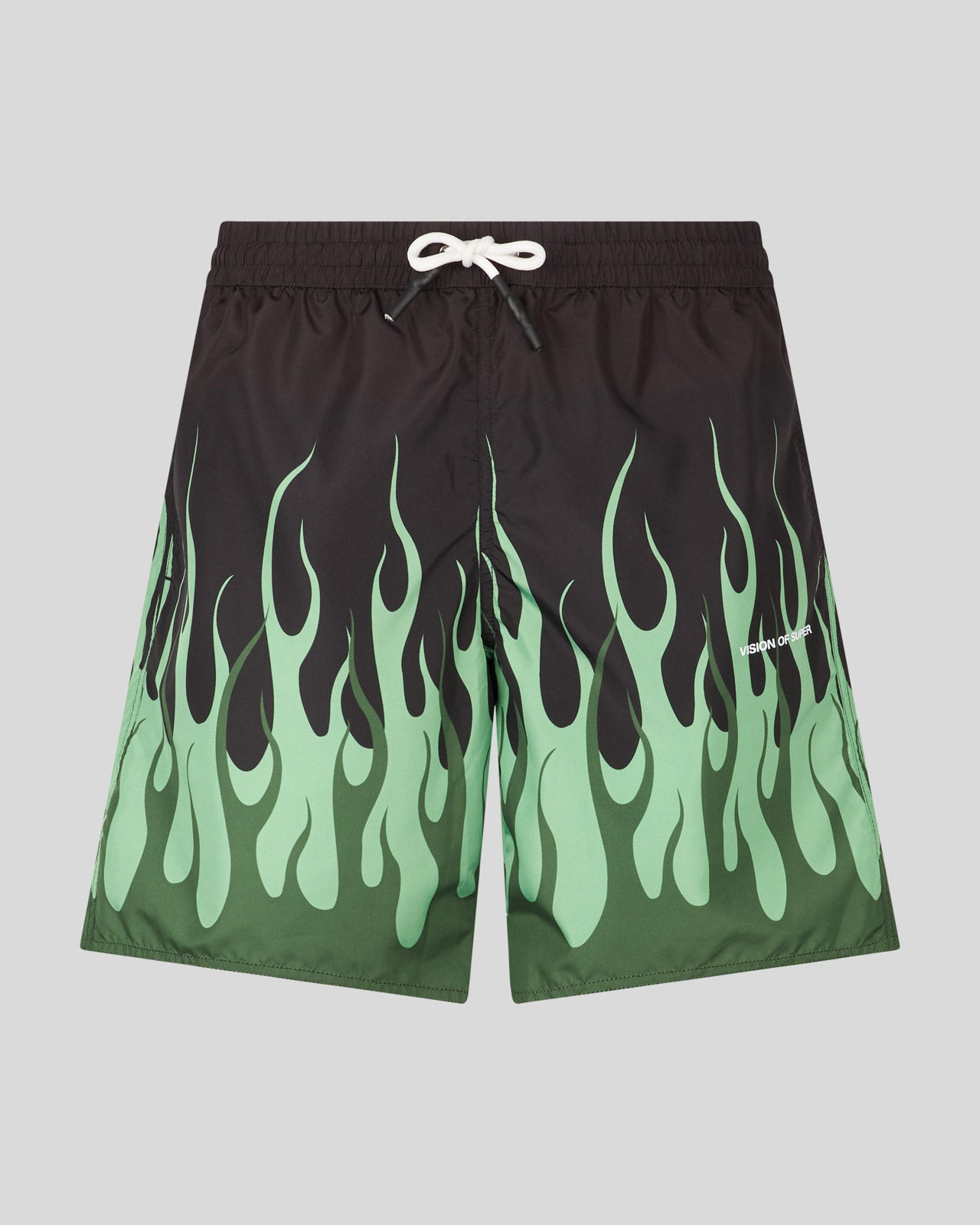 DOUBLE GREEN FLAMES SWIMWEAR