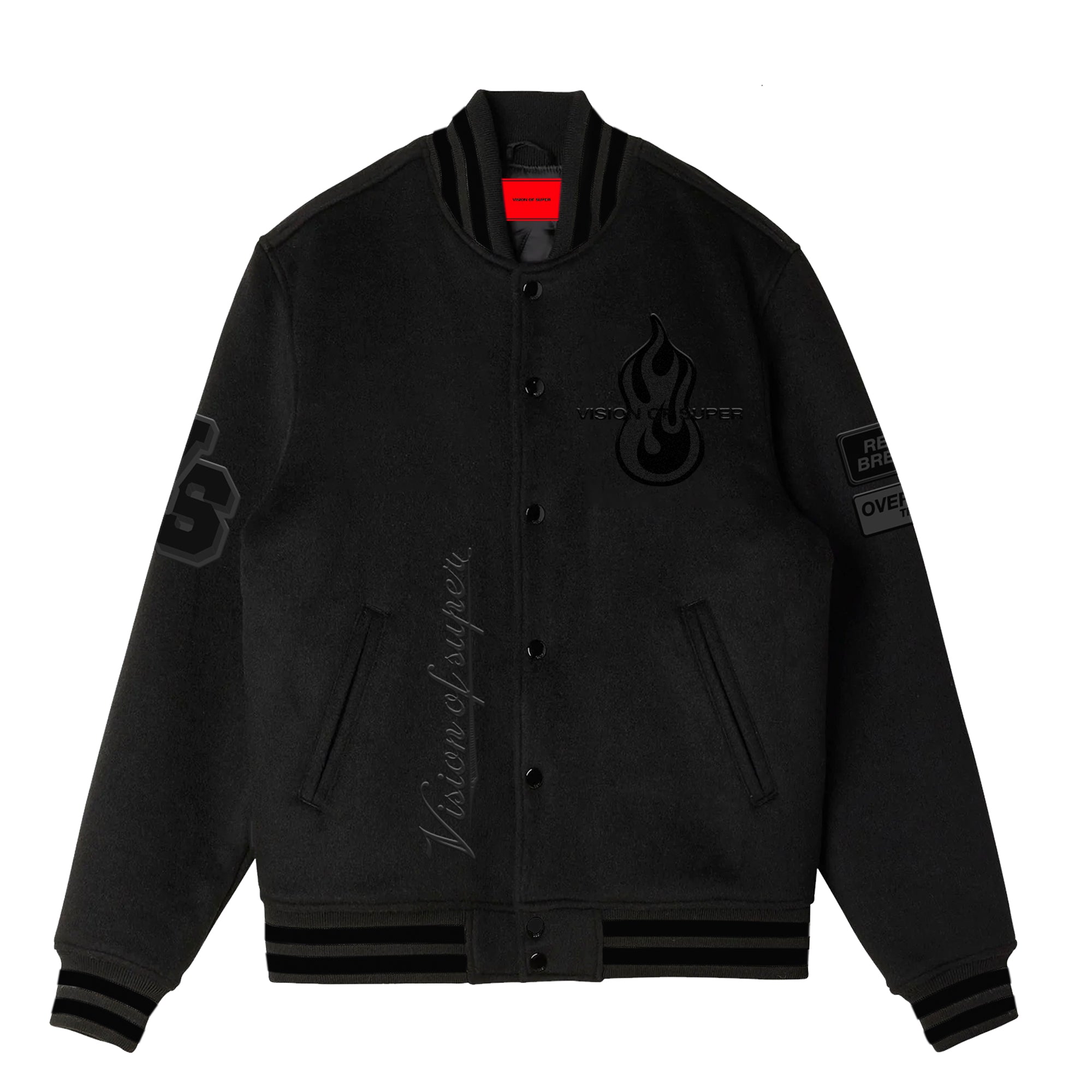 BLACK VARSITY JACKET