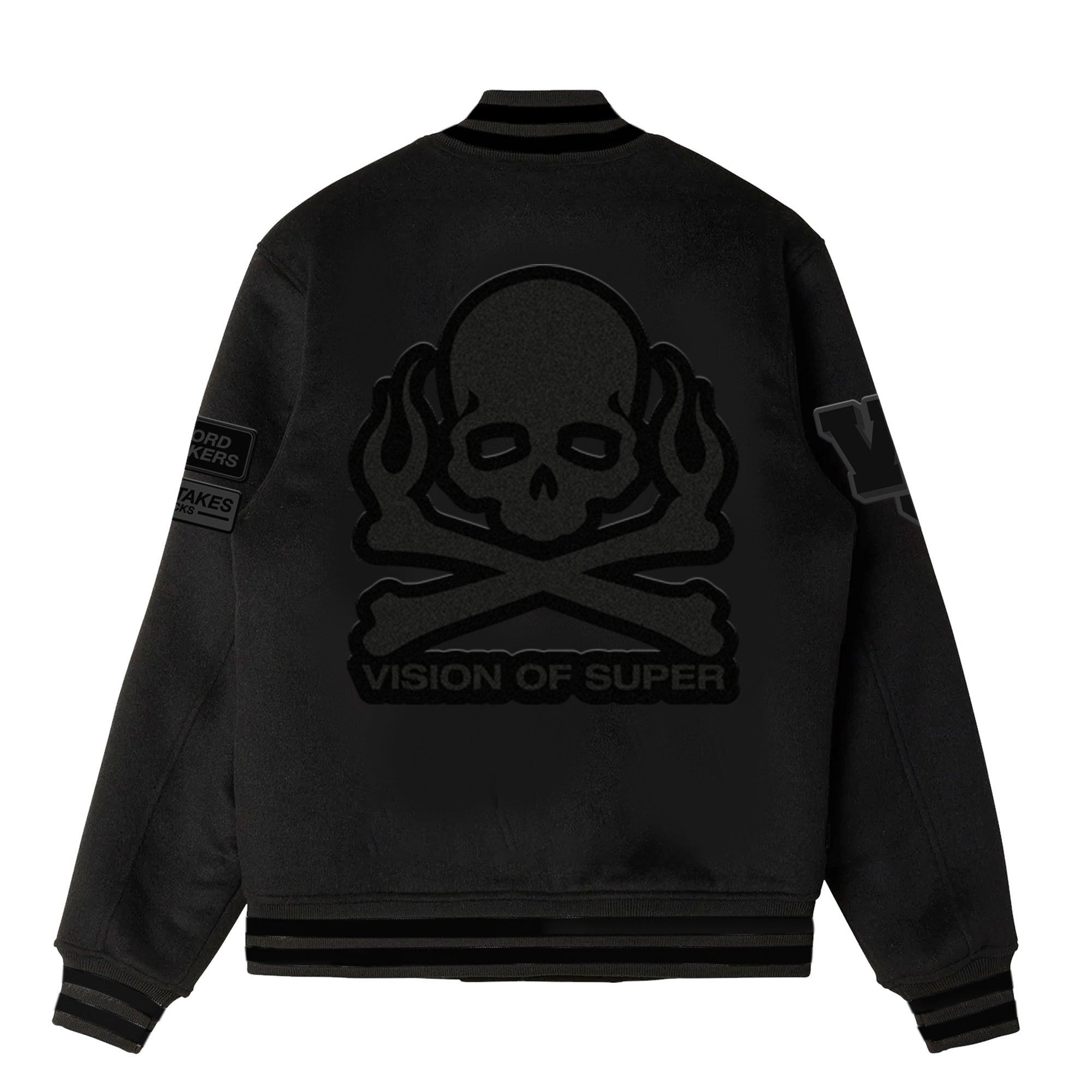 BLACK VARSITY JACKET