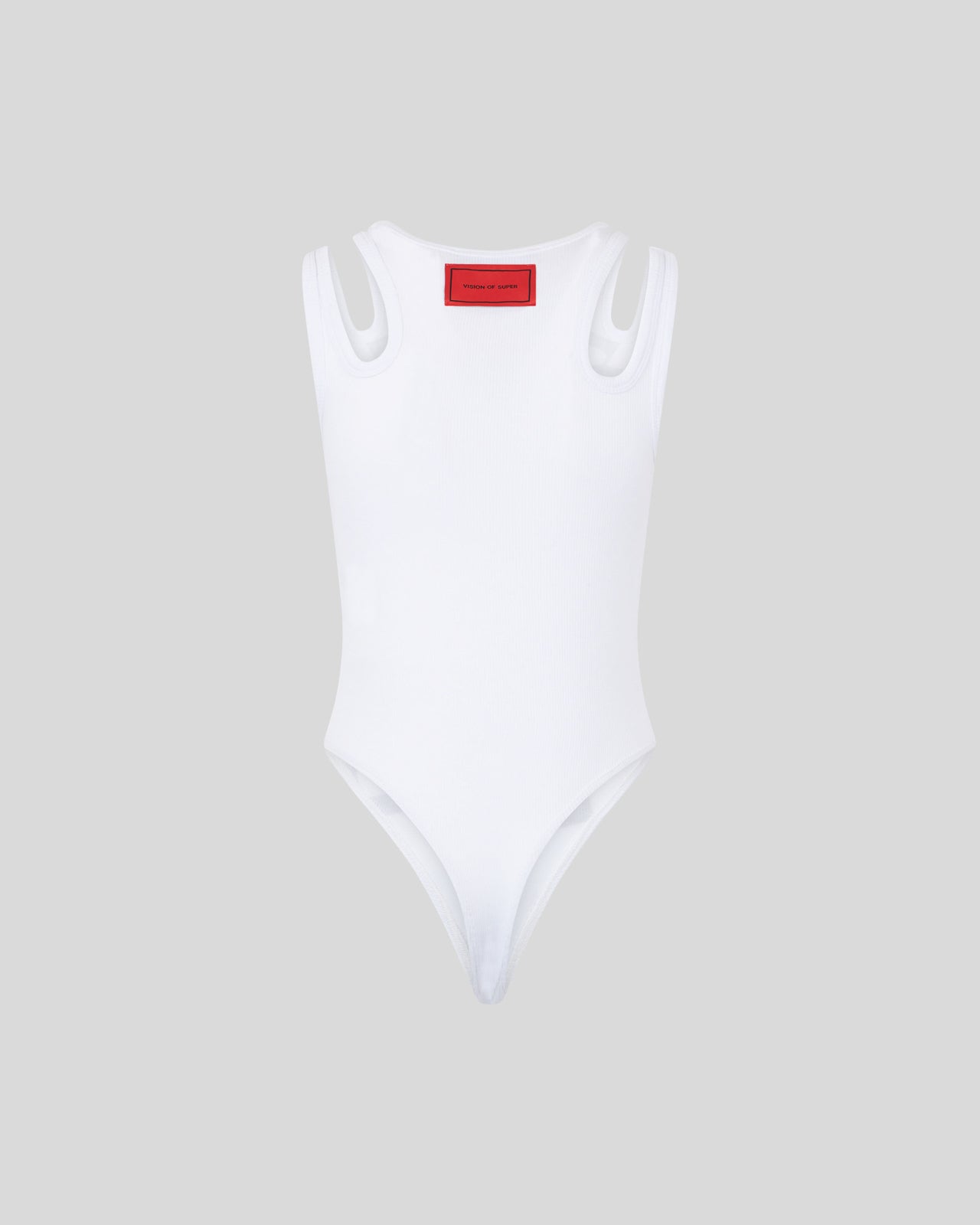 BODY BIANCO CON MONOGRAMMA GOTICO
