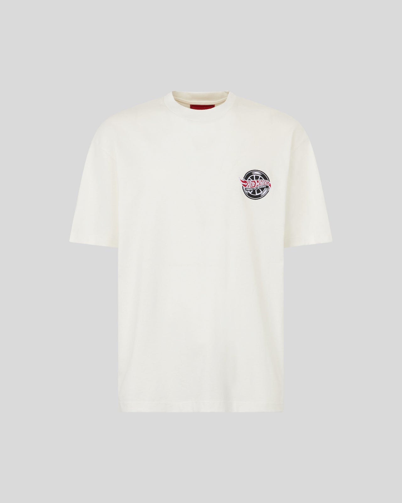 T-SHIRT BIANCA CON GRAFICA BLUE MOTOR
