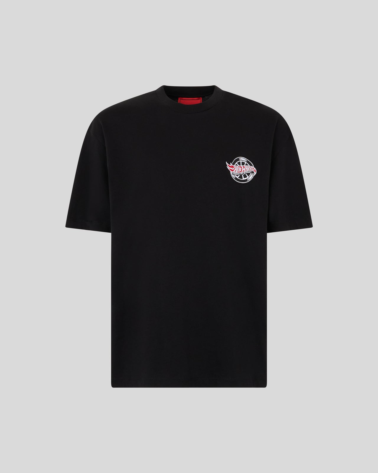 T-SHIRT NERA CON LOGO HOT WHEELS ICONICO