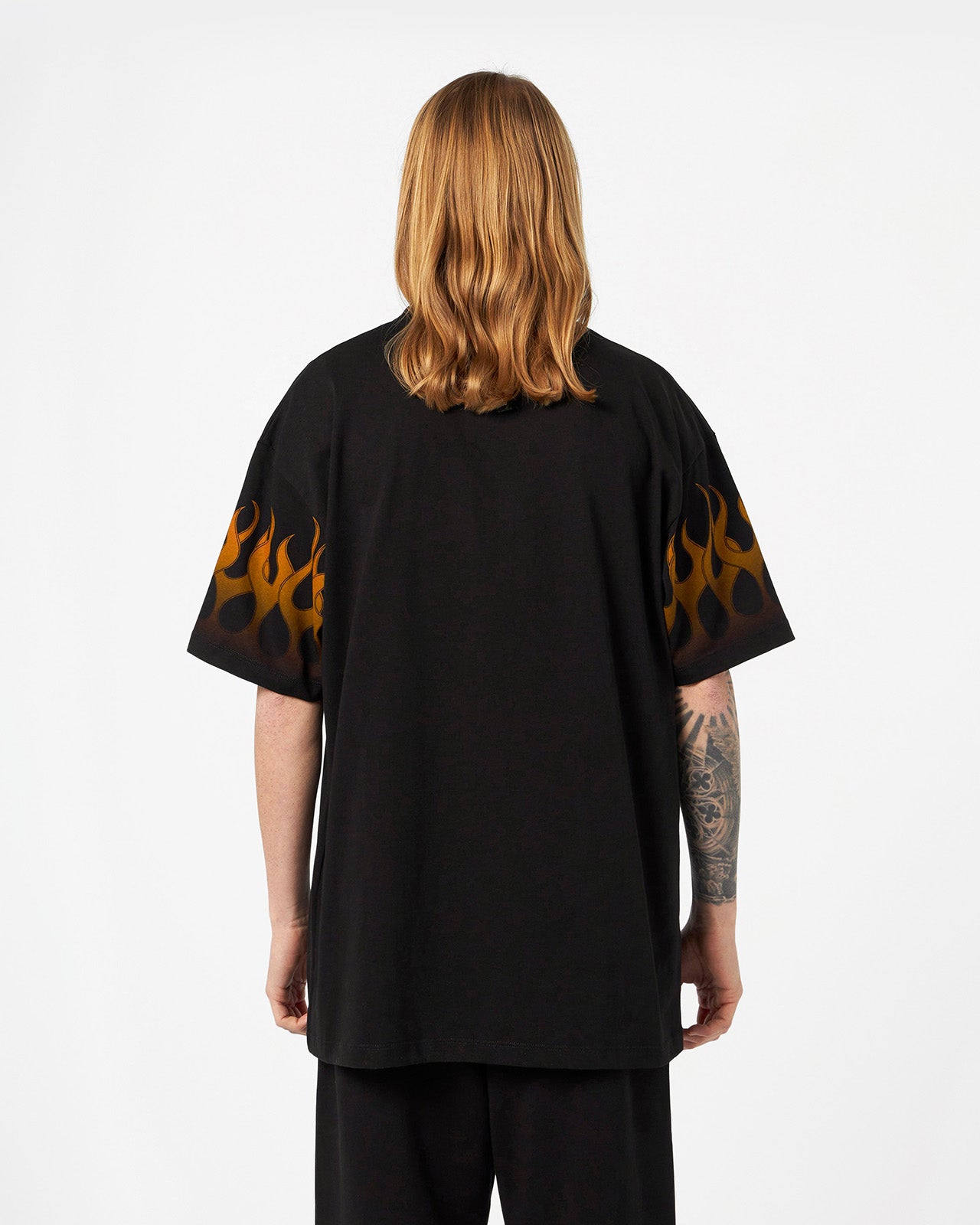 ORANGE FLAMES T-SHIRT