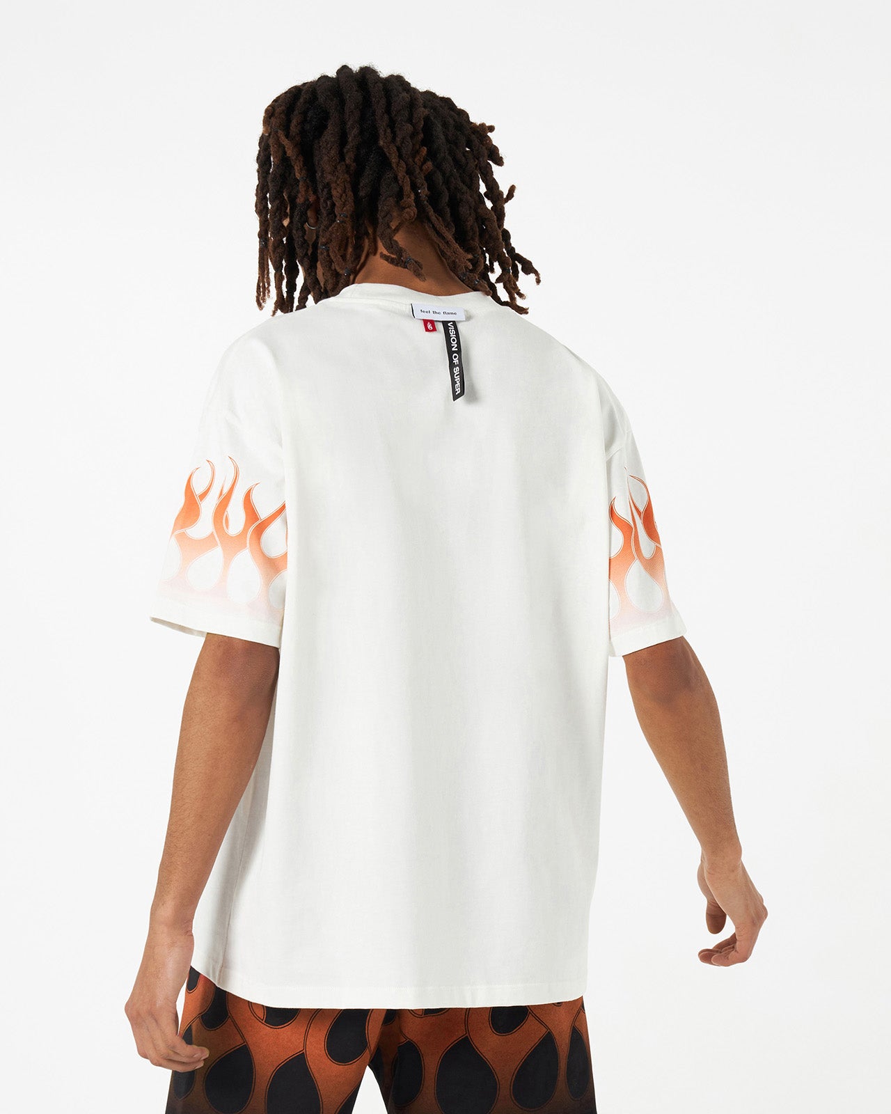 ORANGE FLAMES T-SHIRT