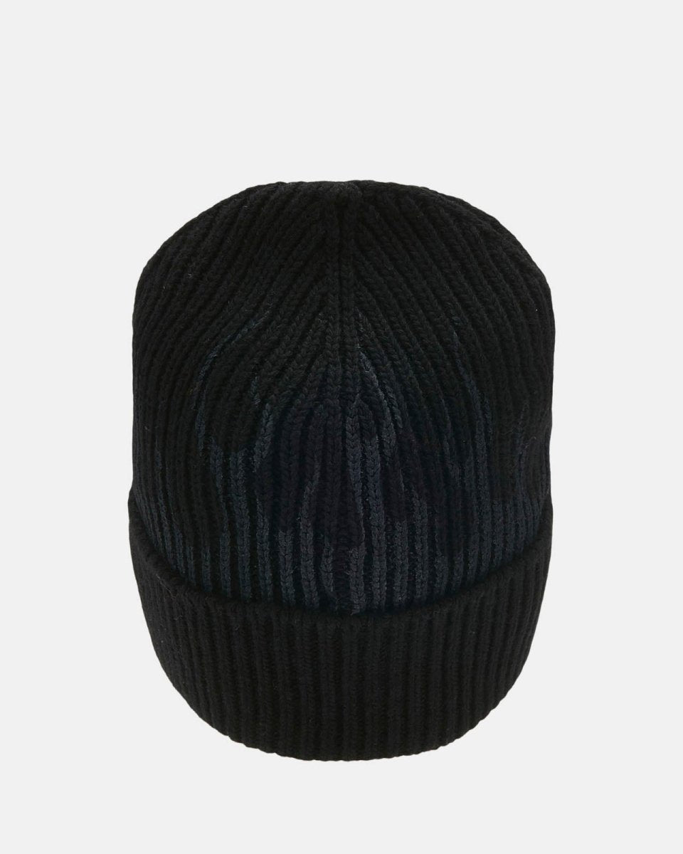 Grey Flames Black Beanie - Vision of Super