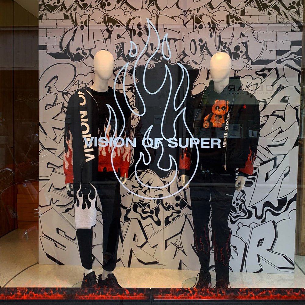 Flame Shop Window - Vision of Super