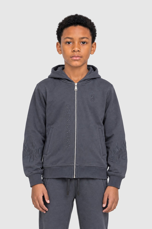 Completo due pezzi bambino – Grigio e grigio scuro 6A | Vision of Super