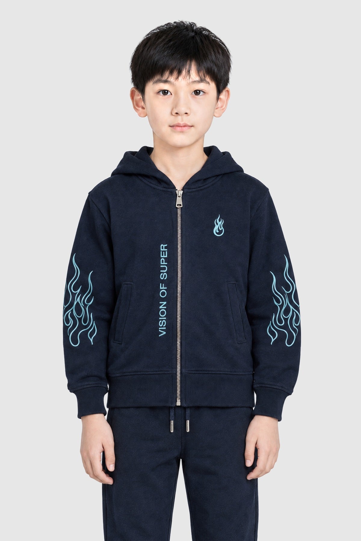 Completo due pezzi bambino – Blu