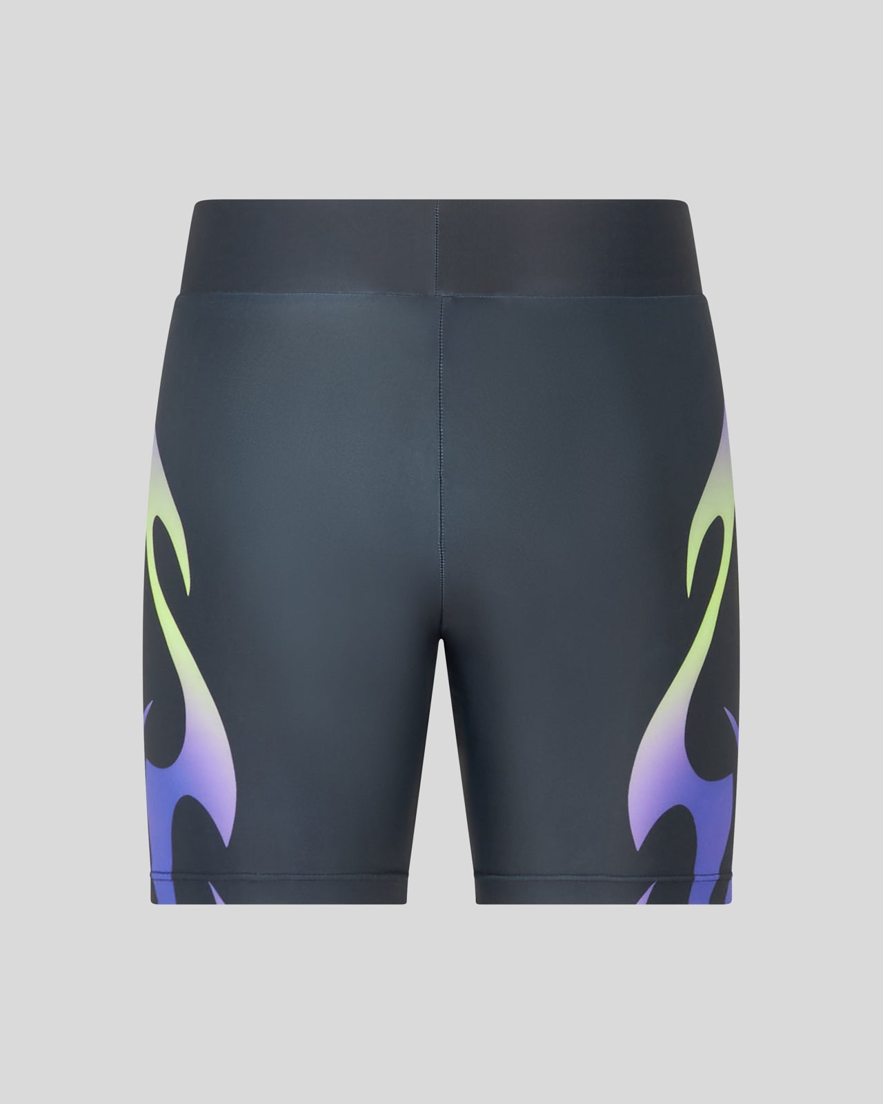 CYCLE SHORTS NERI CON FIAMME TRIBALI