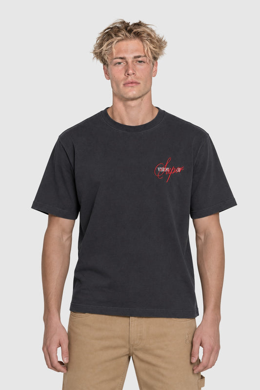 VOS embroidered T-shirt – Black S | Vision of Super
