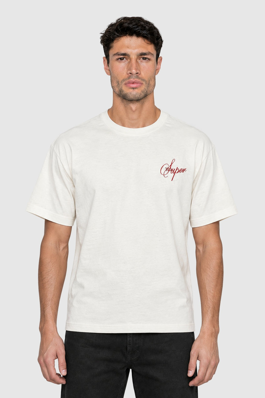 VOS embroidered T-shirt – White