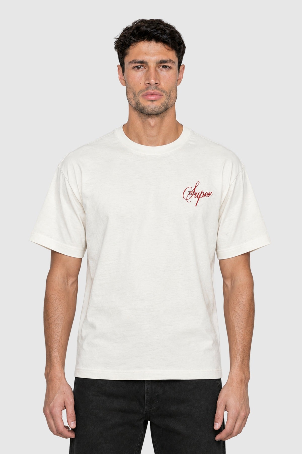 VOS embroidered T-shirt – White