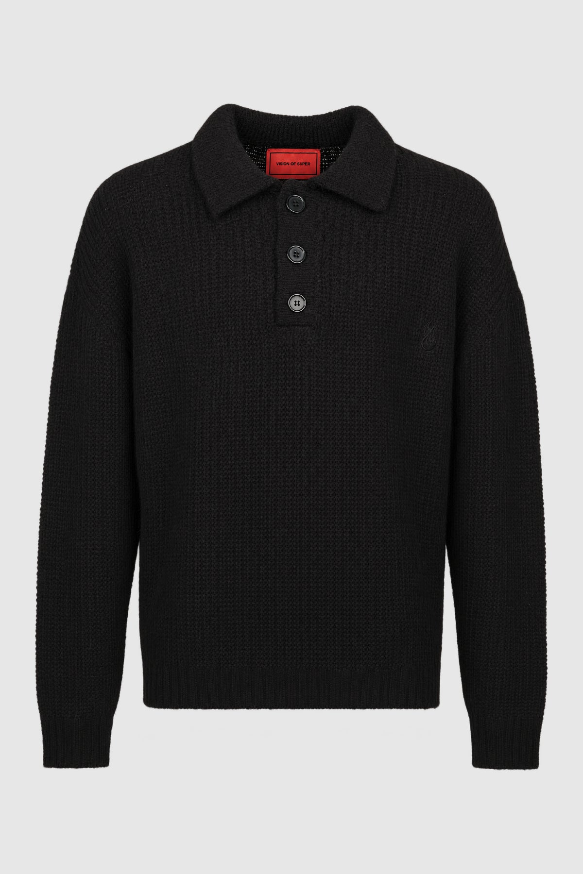KNIT POLO |1234648|