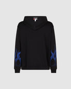 Black Hoodie with Blue Flames - Vision of Super