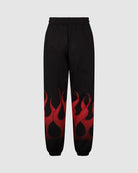 Black Pants with Red Flames - Vision of Super