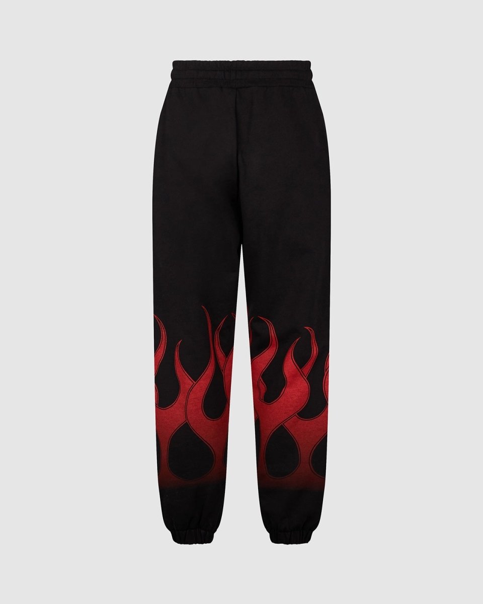 Black Pants with Red Flames - Vision of Super