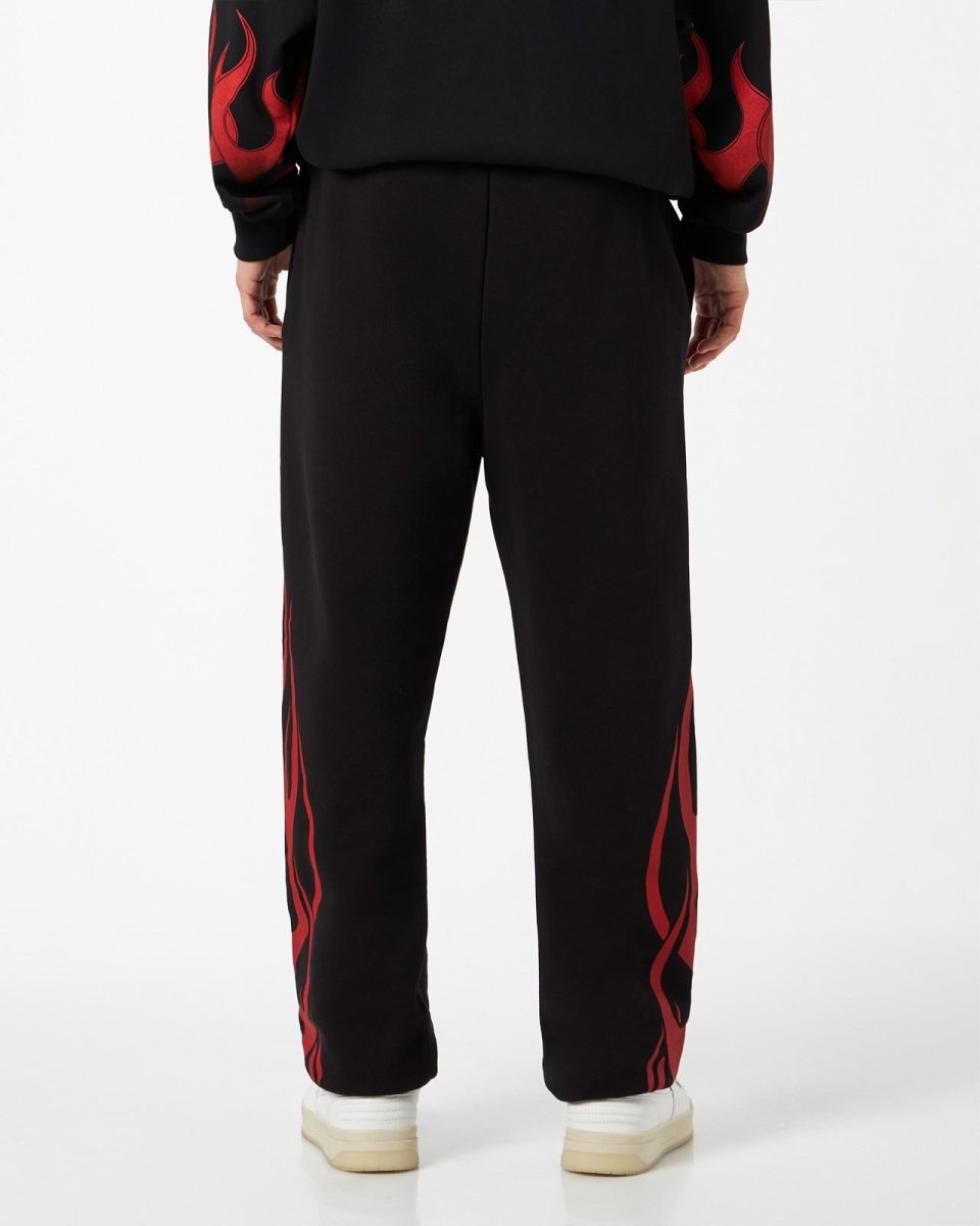 Black Pants with Red Flames - Vision of Super