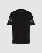 Black T-shirt with Grey Flames - Vision of Super