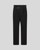 BLACK TROUSERS WITH WHITE LOGO - Vision of Super