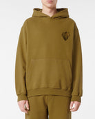 PLANTATION HOODIE WITH EMBROIDERED FLAMING HEART - Vision of Super