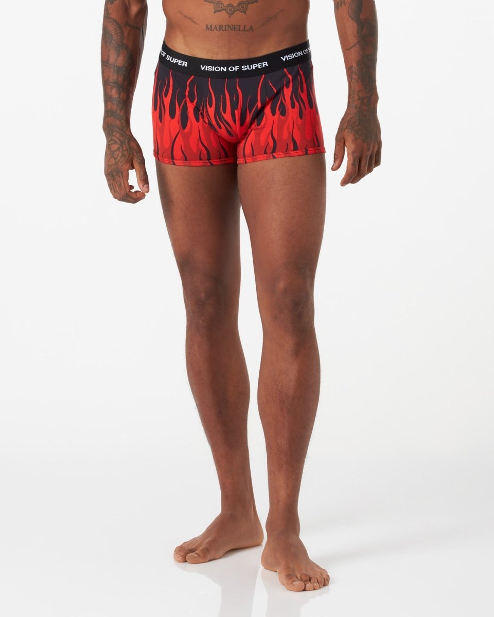 UNDERWEAR TRIPACK WITH TRIPLE FLAMES