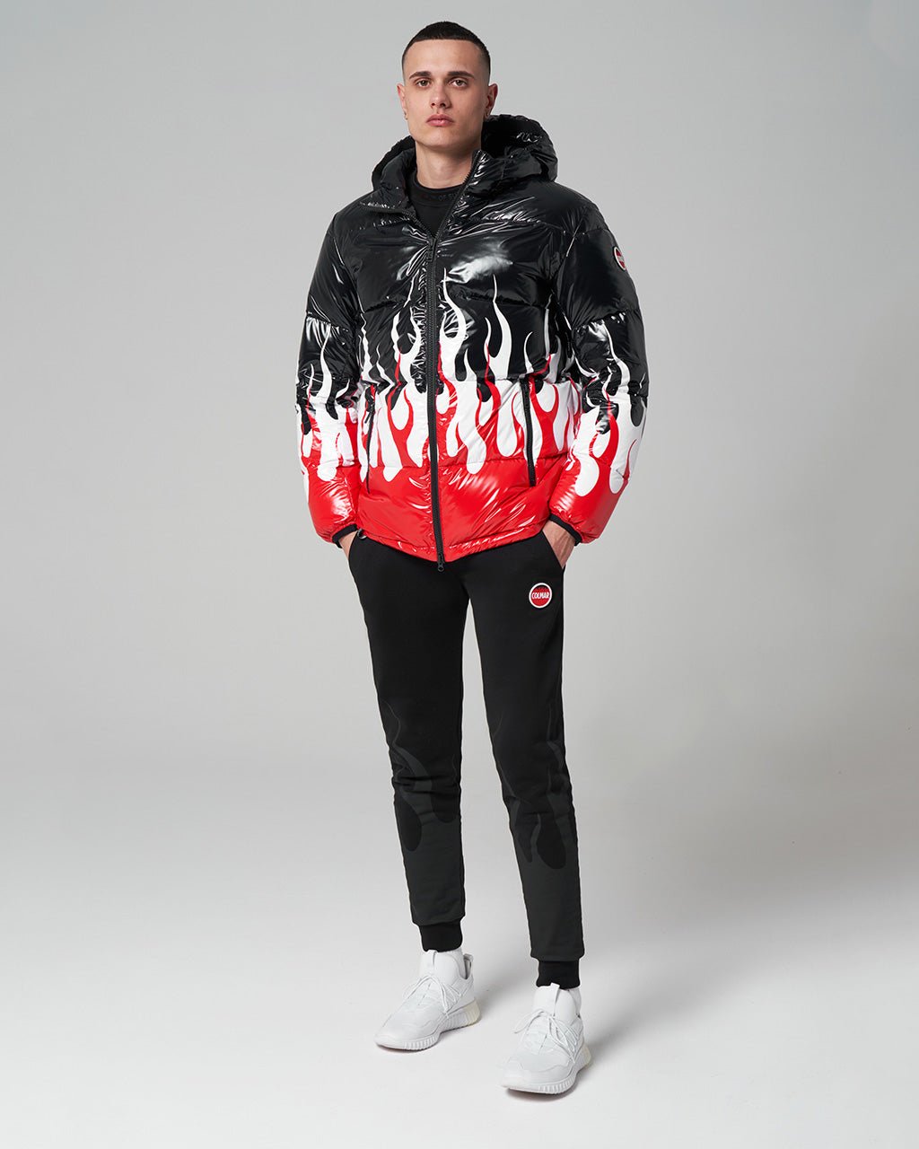 VOS x Colmar Iconic flames Down Jacket - Vision of Super | VOS