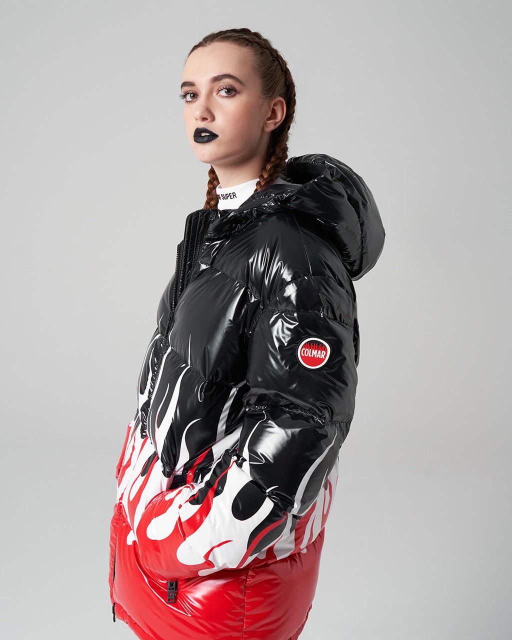 VOS x Colmar Iconic flames Down Jacket - Vision of Super | VOS